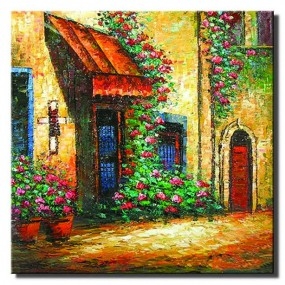Tranh in Canvas sơn dầu